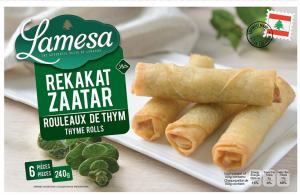 Rakakat bi zaatar (Thyme rolls)